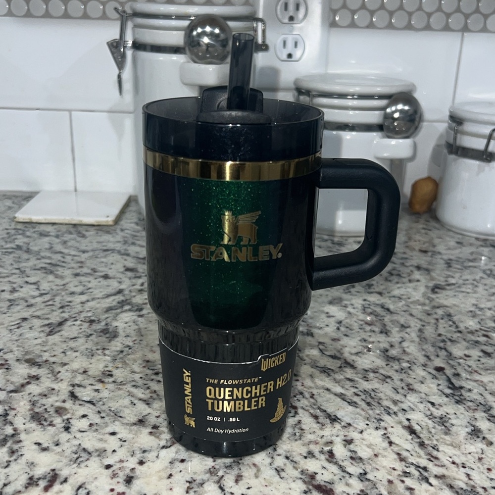 NWT. Stanley 20oz Quencher Tumbler- Elphaba For Good 💚🖤